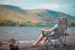 Chris Giles at Ullswater