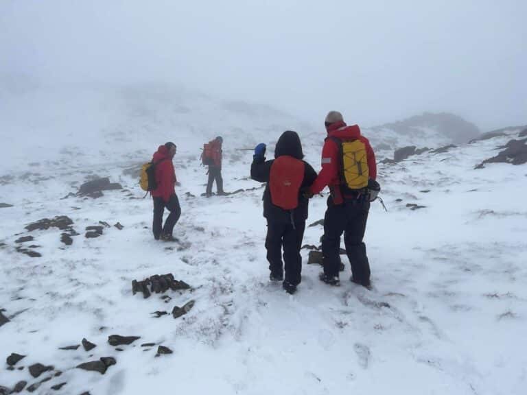 Couple reunited by Keswick Mountain Rescue Team after woman was injured in 16ft fall