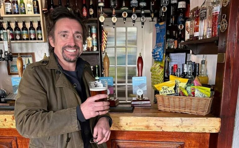 Richard Hammond praised for being lovely after visit to Lake District pub
