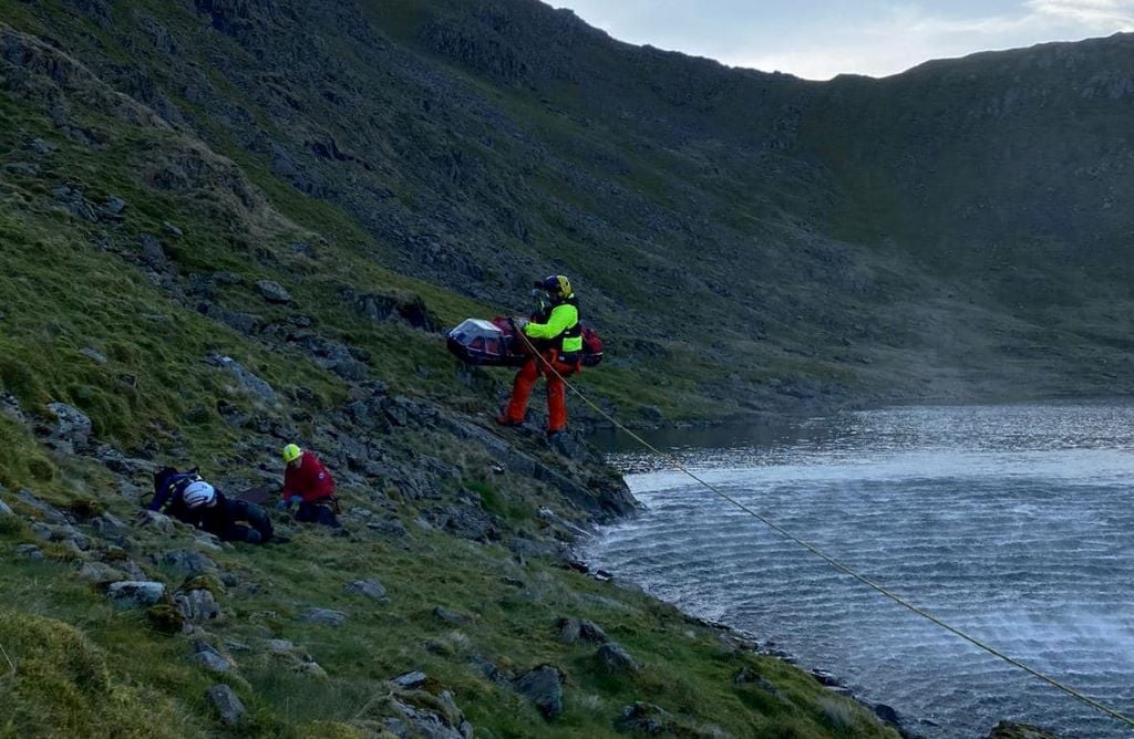 Woman airlifted to hospital after 262ft fall on Striding Edge, Helvellyn