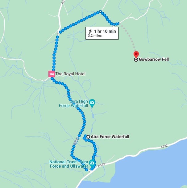 Aira Force and Gowbarrow Fell Walk