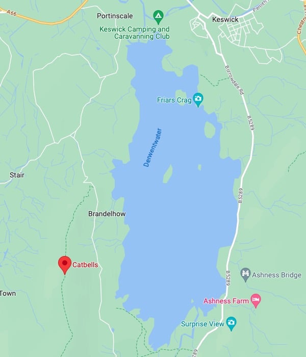 Derwent Water to Catbells Walk