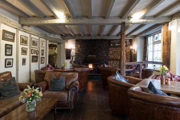 Hotel review: The Wild Boar Inn, Windermere, Lake District Wild Boar Inn Lounge