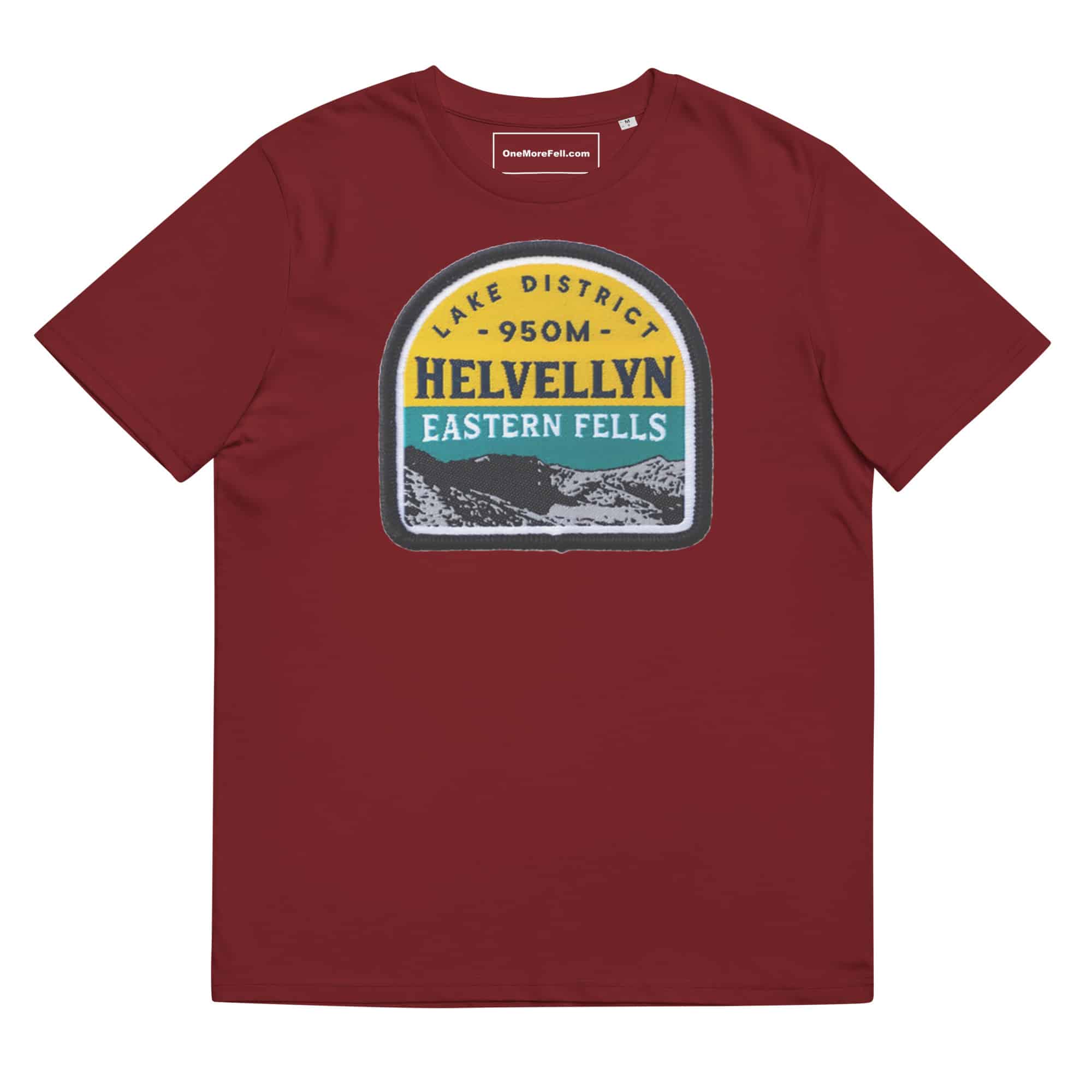 Helvellyn Unisex organic cotton t-shirt Helvellyn Unisex organic cotton t-shirt - Image 4