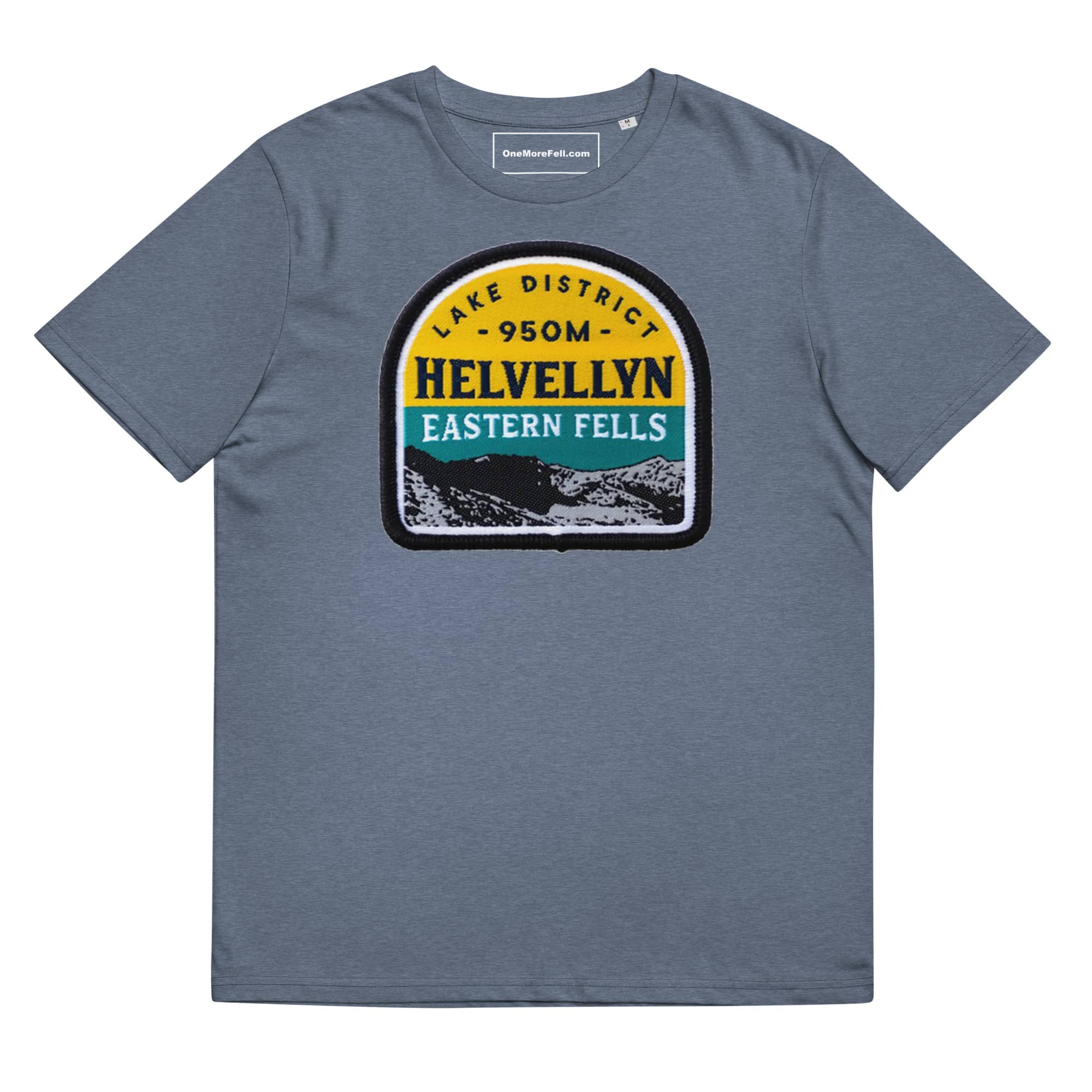 Helvellyn Unisex organic cotton t-shirt Helvellyn Unisex organic cotton t-shirt - Image 8