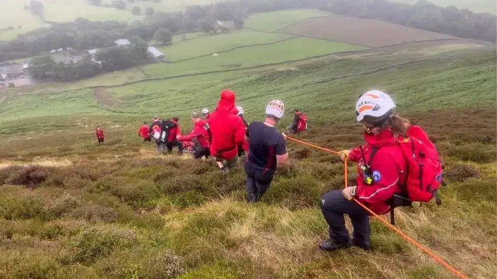 Blencathra Fell Runner Rescued After Ankle Break Keswick Mountain Rescue Team 2