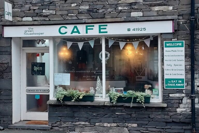 The Green Housekeeper Cafe Coniston