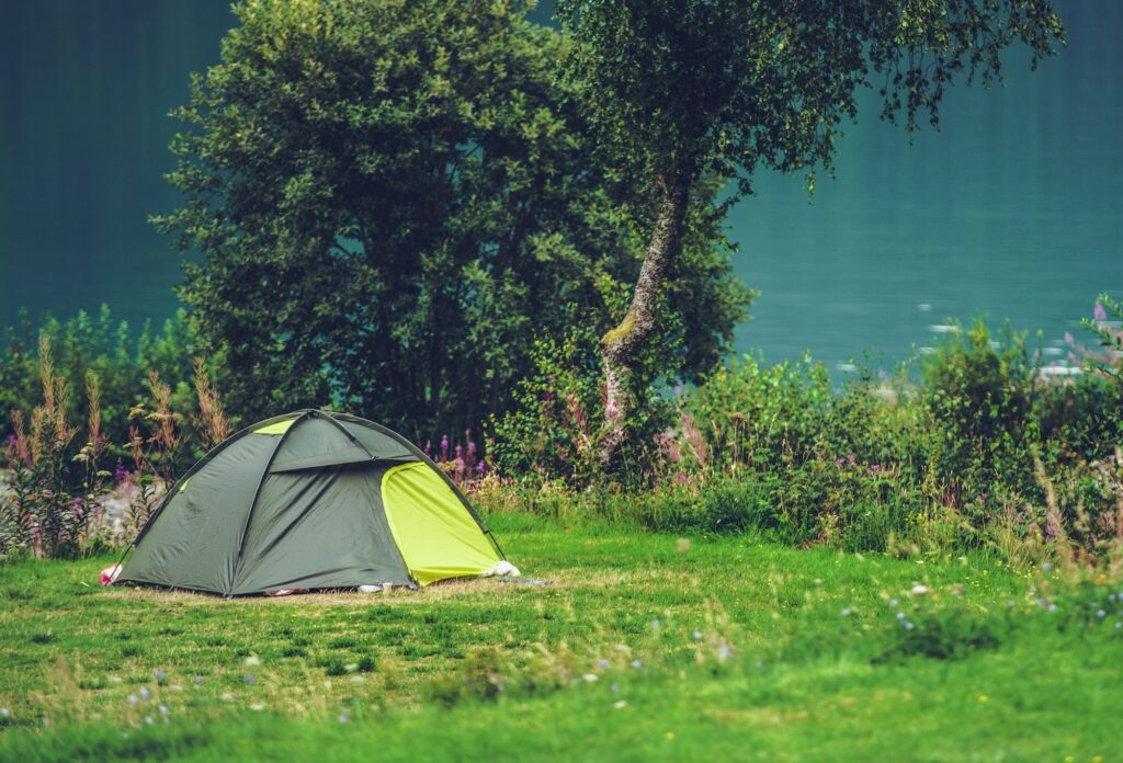 Tent Camping in the Wild