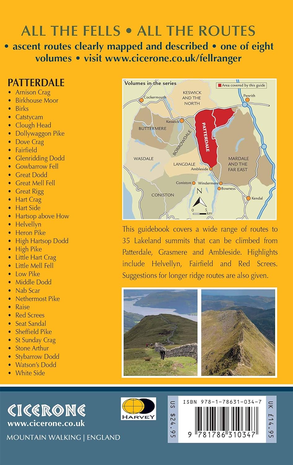 Walking the Lake District Fells - Patterdale: Helvellyn, Fairfield and ...