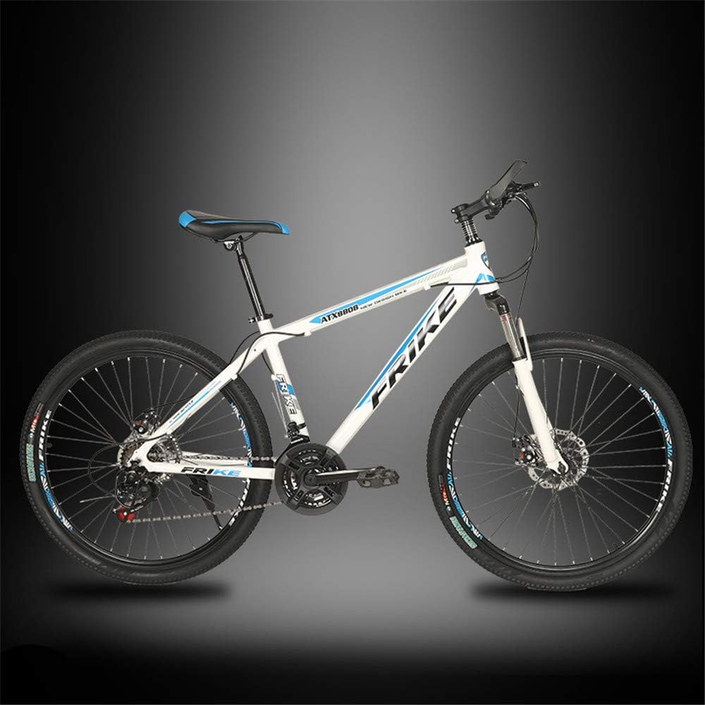 JHKGY Youth/Adult Mountain Bike, Dual Suspension Mountain Bicycle,Dual Disc Brake,Aluminum Frame,26 Inch Wheels 27 Speed Mountain Bike JHKGY Youth/Adult Mountain Bike, Dual Suspension Mountain Bicycle,Dual Disc Brake,Aluminum Frame,26 Inch Wheels 27 Speed Mountain Bike