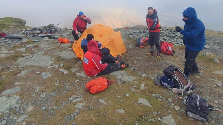New Year's Day Rescue: Helicopter Lands on Coniston Fellside